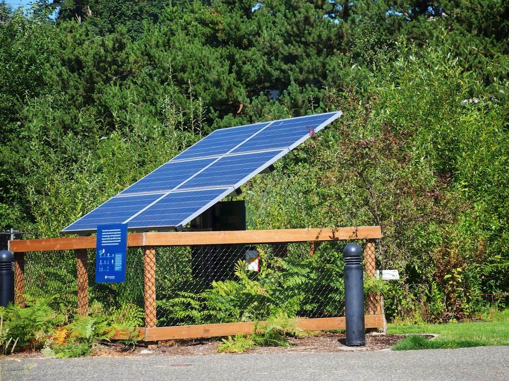 Solar Panel Display